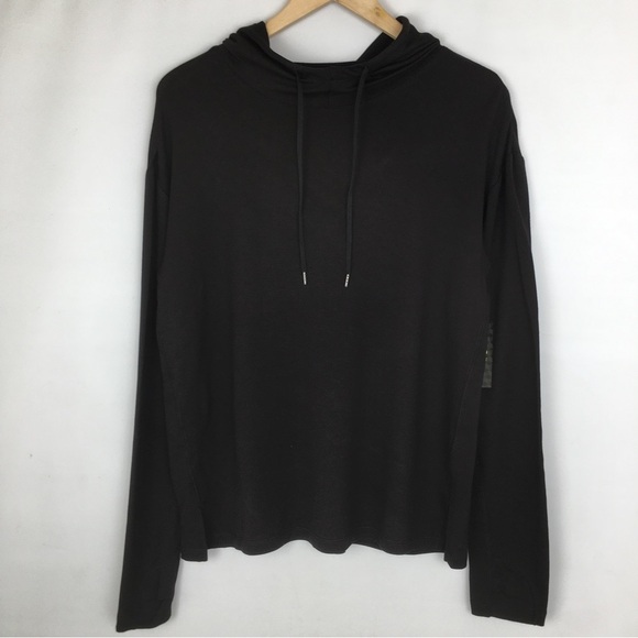 Athletic Works Women’s Soft Hoodie Top Bundle of 2 Black Gray Camo NEW Sz Medium - Picture 2 of 16